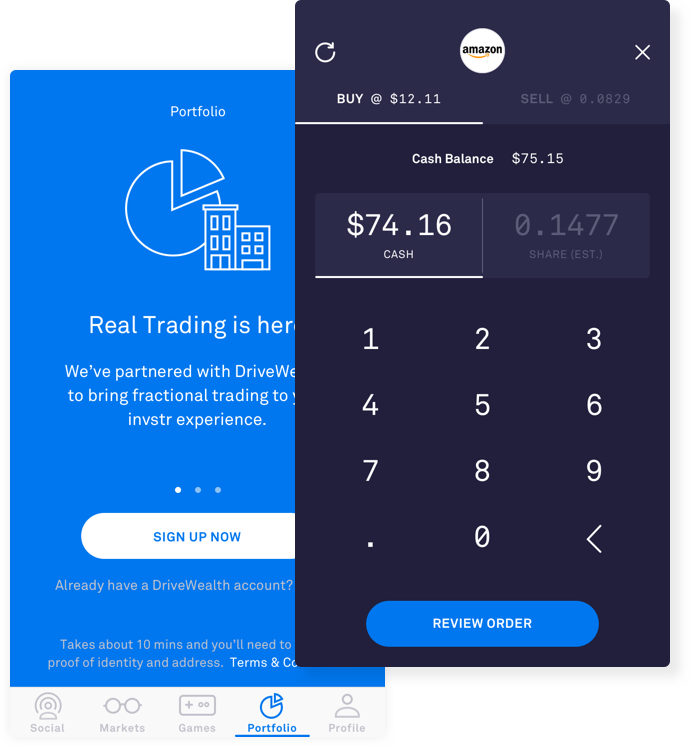 Invstr screenshot